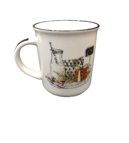 Кружка 330 мл фарфор МИКС DA1464 Market Union