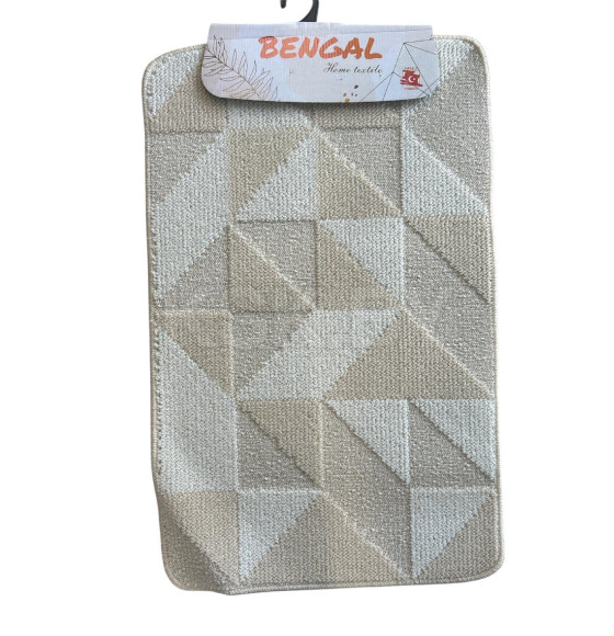 Коврик для ванной BOMBINI CROSLOOP 50*80   кремовый CREAM (202259) 