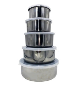 Набор мисок с крышками (5 шт.) DomiNado XY-5