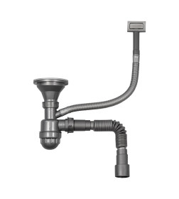 Мойка ARFEKA ECO AR 500*500 GS BLACK GLASS + BLACK PVD NANO