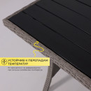 Комплект садовой мебели ROSEWOOD (диван 2шт, стол 1шт), серый (118431) 