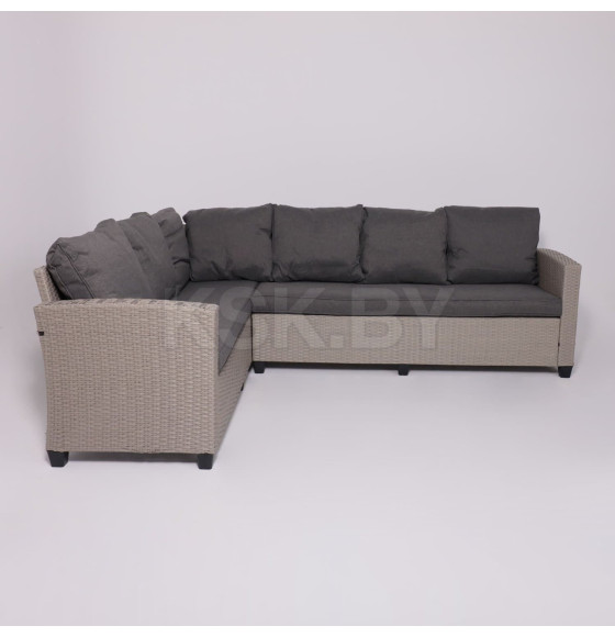 Комплект садовой мебели ROSEWOOD (диван 2шт, стол 1шт), серый (118431) 