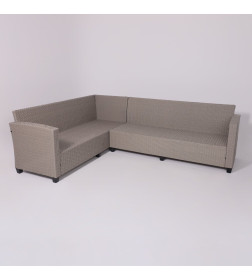 Комплект садовой мебели ROSEWOOD (диван 2шт, стол 1шт), серый