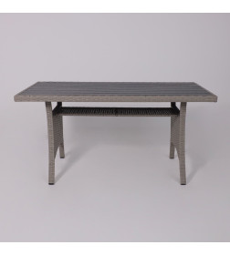 Комплект садовой мебели ROSEWOOD (диван 2шт, стол 1шт), серый