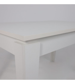 Стол раздвижной STAN, 1180(1570)*760*745, (белый структурный)