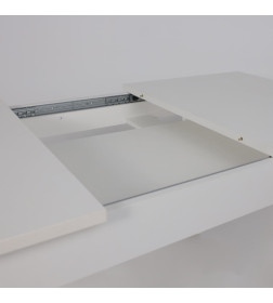 Стол раздвижной STAN, 1180(1570)*760*745, (белый структурный)