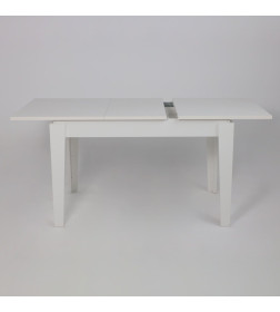 Стол раздвижной STAN, 1180(1570)*760*745, (белый структурный)