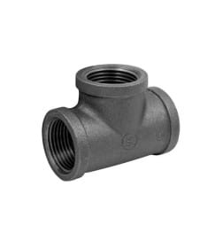 Тройник 3/4" чугун черный AV Engineering AVEC421000034