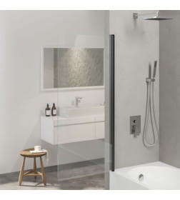 Душевая шторка BERGES RIVER S Black 900 мм