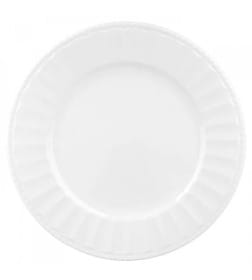 Тарелка обеденная HoReCa "Wave classic" 25 см, 10" XP-100 WHITE стеклокерамика Lavenir