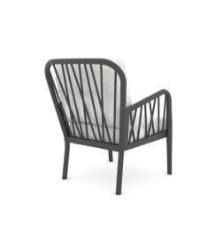 Комплект террасной мебели Gala Lounge (2-х местный диван, столик, 2 кресла) антрацит