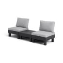 Комплект садовой мебели (два кресла, столик) Keter Elements Balcony (257362) 