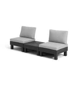 Комплект садовой мебели (два кресла, столик) Keter Elements Balcony