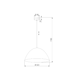 Подвесной светильник 5900 Faro TK Lighting