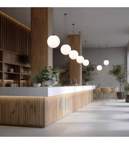 Подвесной светильник со стеклянным плафоном 5671 Esme TK Lighting