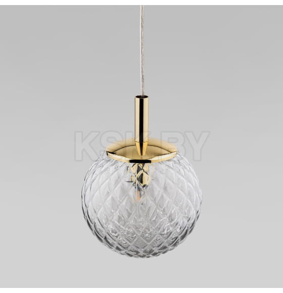 Подвесной светильник со стеклянным плафоном 759 Cadix Gold TK Lighting (a068324) 