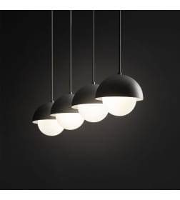 Подвесной светильник со стеклянными плафонами 10213 Bono TK Lighting