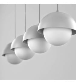 Подвесной светильник со стеклянными плафонами 10213 Bono TK Lighting