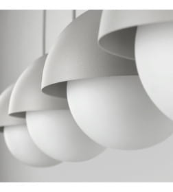 Подвесной светильник со стеклянными плафонами 10213 Bono TK Lighting