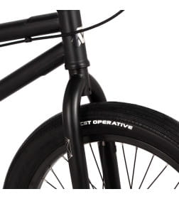 Велосипед NOVATRACK 20" BMX ZODIAC, чёрный, сталь , рама 19", U-BRAKE