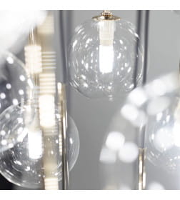 Подвесной светильник со стеклянными плафонами 10182 Aurora TK Lighting