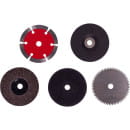 Набор дисков для мини УШМ 76 мм 5 шт VIRA посадка 10мм. (593105) 