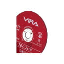 Набор дисков для мини УШМ 76 мм 5 шт VIRA посадка 10мм. (593105) 