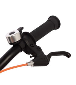 Велосипед NOVATRACK 20" LYNX. Магнезиевая рама, чёрный, защ.цепи, диск.тормоз, подножка, заднее крыло