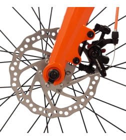 Велосипед NOVATRACK 20" LYNX. Магнезиевая рама, чёрный, защ.цепи, диск.тормоз, подножка, заднее крыло