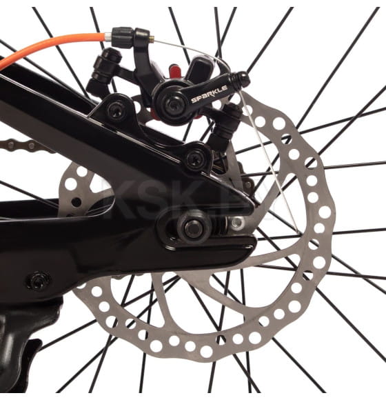 Велосипед NOVATRACK 20" LYNX. Магнезиевая рама, чёрный, защ.цепи, диск.тормоз, подножка, заднее крыло (168366 205MLYNXD.BK4) 