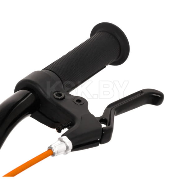 Велосипед NOVATRACK 20" LYNX. Магнезиевая рама, оранж,защ.цепи, диск.тормоз, подножка, заднее крыло (170044 205MLYNXD.OR4) 