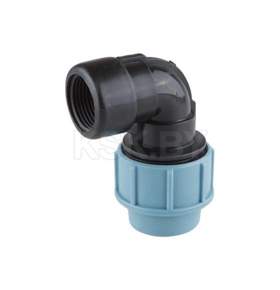 Колено с внутренней резьбой для ПЭ 25*1/2*90 (AVE1022512) 