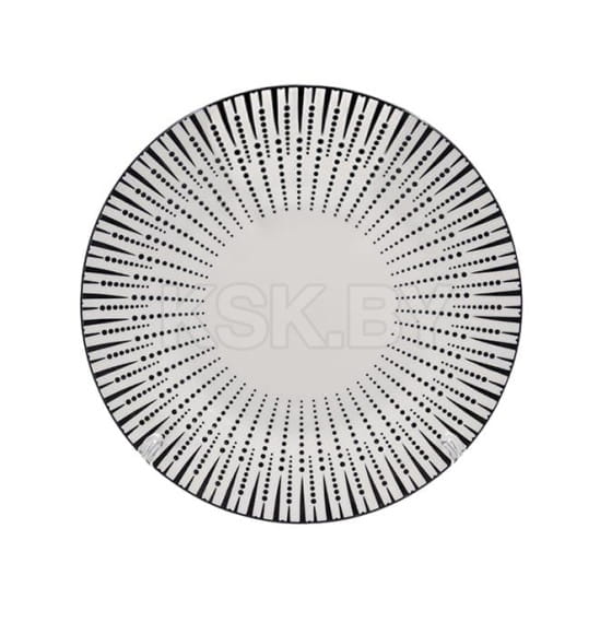 Тарелка десертная "Калейдоскоп" 20 см, 8" тгк8-6006 гладкий край фарфор Lavenir (00111796) 