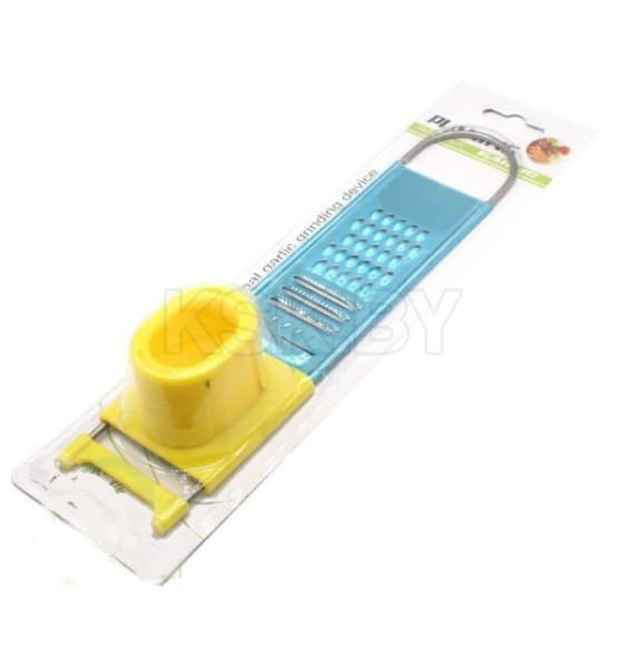 Терка для чеснока 22,5*5 см, 107875 микс нержавеющая сталь, пластик (107875) 