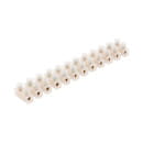 Колодка клеммная винтовая KВ-14 (6-14 мм²), ток 20 A, полиэтилен белый (ЗВИ) REXANT 07-5014 (07-5014) 