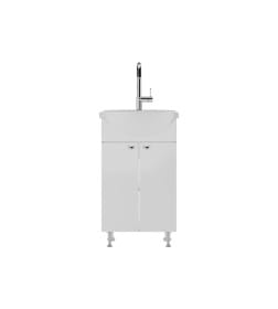 Тумба напольная Домино Лидер 50 под умывальник Уют,Элегия DLr0011T