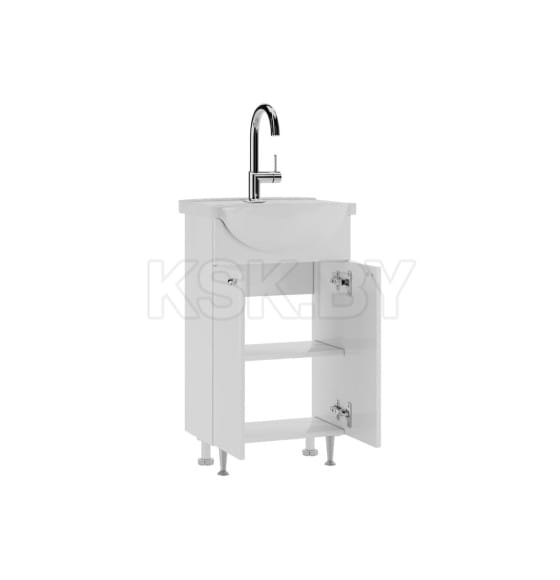 Тумба напольная Домино Лидер 50 под умывальник Уют,Элегия DLr0011T (DLr0011T) 