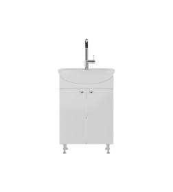Тумба напольная Домино Лидер 55 под умывальник Уют,Исеть DLr0010T