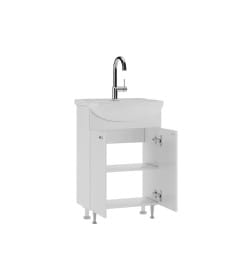 Тумба напольная Домино Лидер 55 под умывальник Уют,Исеть DLr0010T