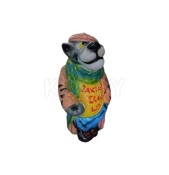 Фигура садовая волк в кепке размер 53х30 см арт. СФ-1193 (СФ-1193) 