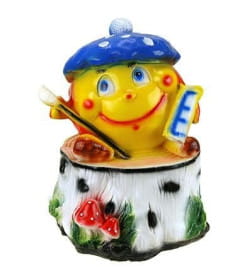 Фигура садовая колобок №3 (береза),41х35 см.,арт.сф-1199