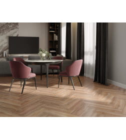 Керамогранит Oakwood коричневый рельеф 18,5x59,8x7,5  2 сорт