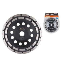 Чашка алмазная 180 мм двурядная GEPARD GP0808-180