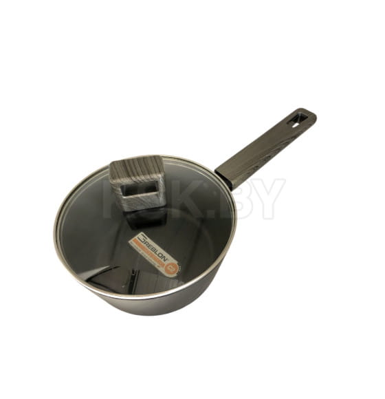 Сотейник алюминиевый "Rockstone" с антипригарным покрытием с крышкой 1,5 л/18 см (BB102471) (110383) 