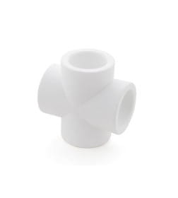 Крестовина ПП 20 PN25 (белый) РосТурПласт 10591