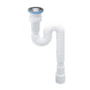 Сифон 1 1/2"х40/50 гофрированный (удлинённый) выпуск 64 мм AV Engineering AVE129782 (AVE129782) 