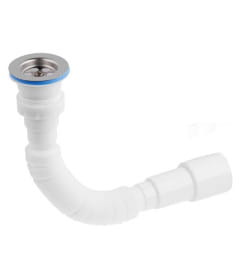 Сифон 1 1/2"х40/50 гофрированный, выпуск 64 мм AV Engineering AVE129781