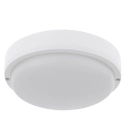 Светильник ЖКХ LED пылевлагозащищенный круг IP65 12Вт 1000Лм 6500K с микроволновым датчиком движения REXANT 607-266