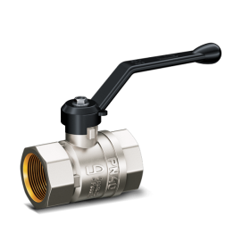 Кран шаровый 1 1/4" вн.-вн. ручка PN25 LD LD.47.112.1.32.M02