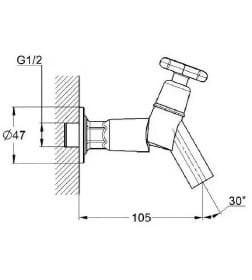 Кран водоразборный ECONOCE EC0605